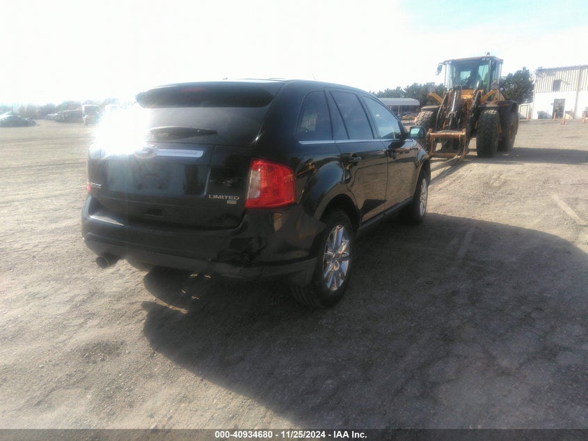 Vin: 2fmdk4kc8cba05813, lot: 41424435, ford edge limited 20124