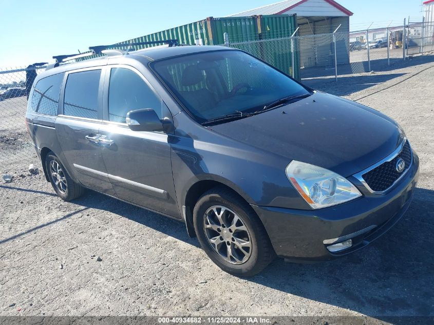 VIN KNDMH4C77E6570821 2014 KIA SEDONA no.1