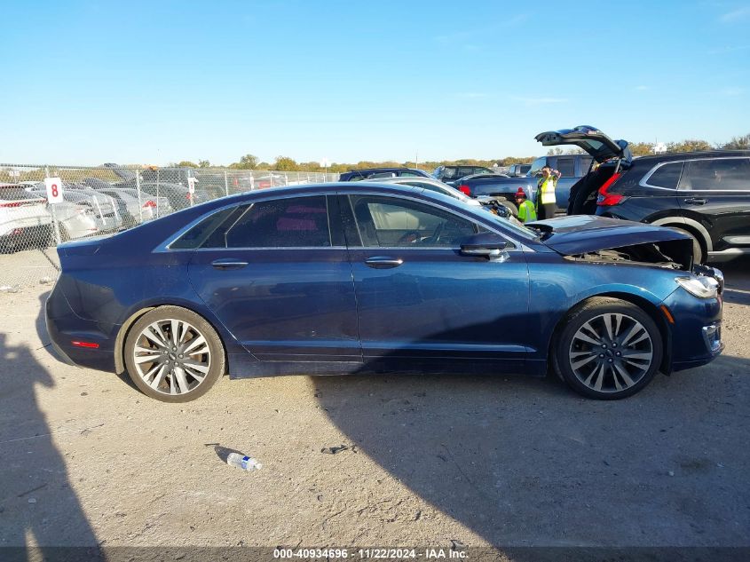 2017 Lincoln Mkz Reserve VIN: 3LN6L5E97HR645502 Lot: 40934696