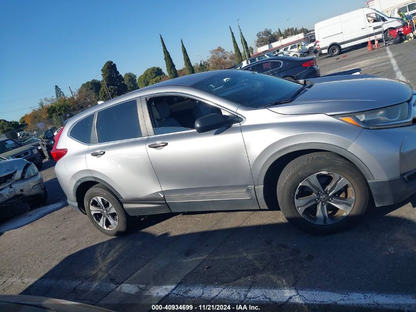 2017 Honda Cr-V Lx VIN: 2HKRW5H30HH400186 Lot: 40934699