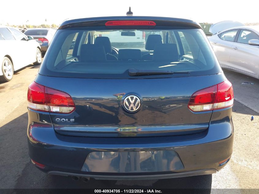 2012 Volkswagen Golf 2.5L 4-Door VIN: WVWDB7AJ1CW289502 Lot: 40934705