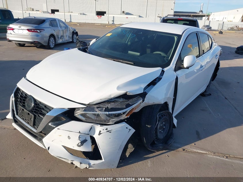 2021 NISSAN SENTRA VIN: 3N1AB8BV9MY311544
