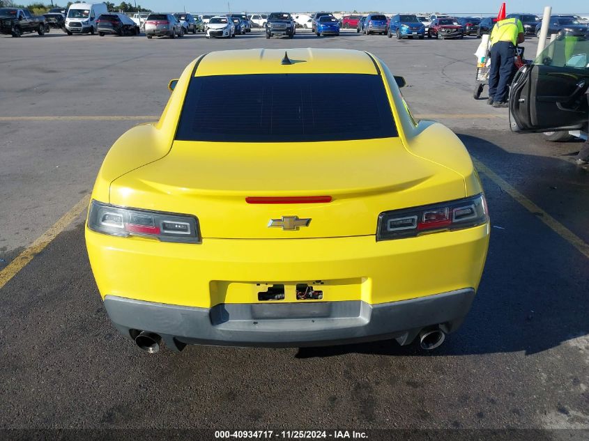 2014 Chevrolet Camaro 2Ls VIN: 2G1FA1E32E9273964 Lot: 40934717