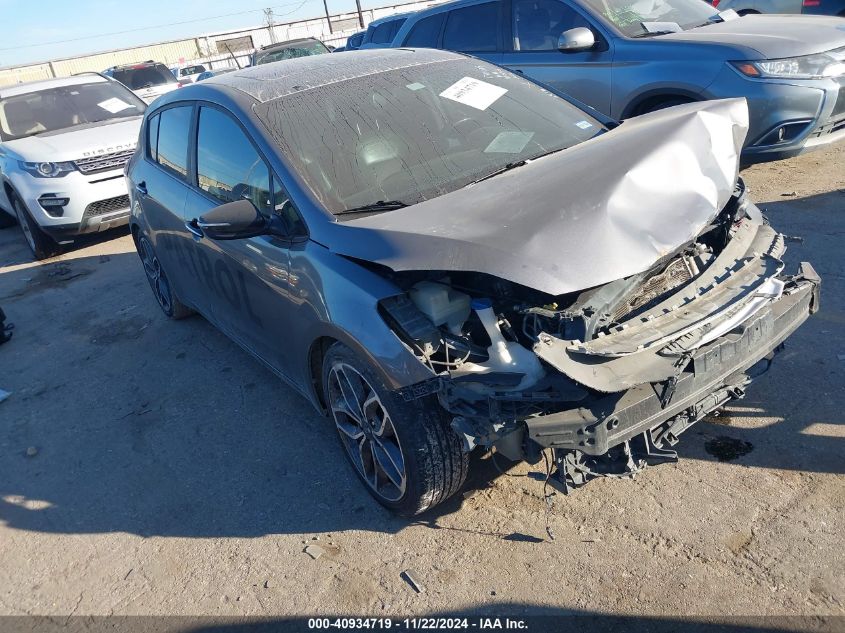 VIN KNAFZ5A39G5636416 2016 KIA Forte, SX no.1