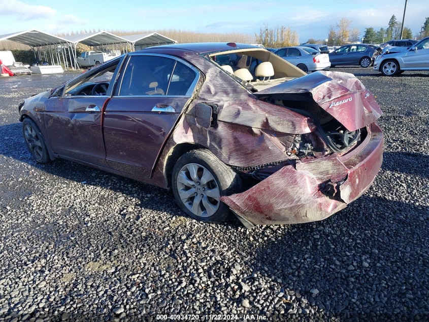 2009 HONDA ACCORD VIN: 1HGCP36849A051629