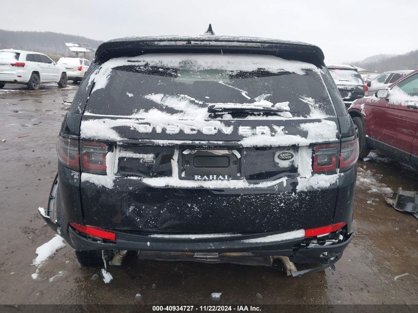 2020 Land Rover Discovery Sport Standard VIN: SALCK2FX8LH841134 Lot: 40934727