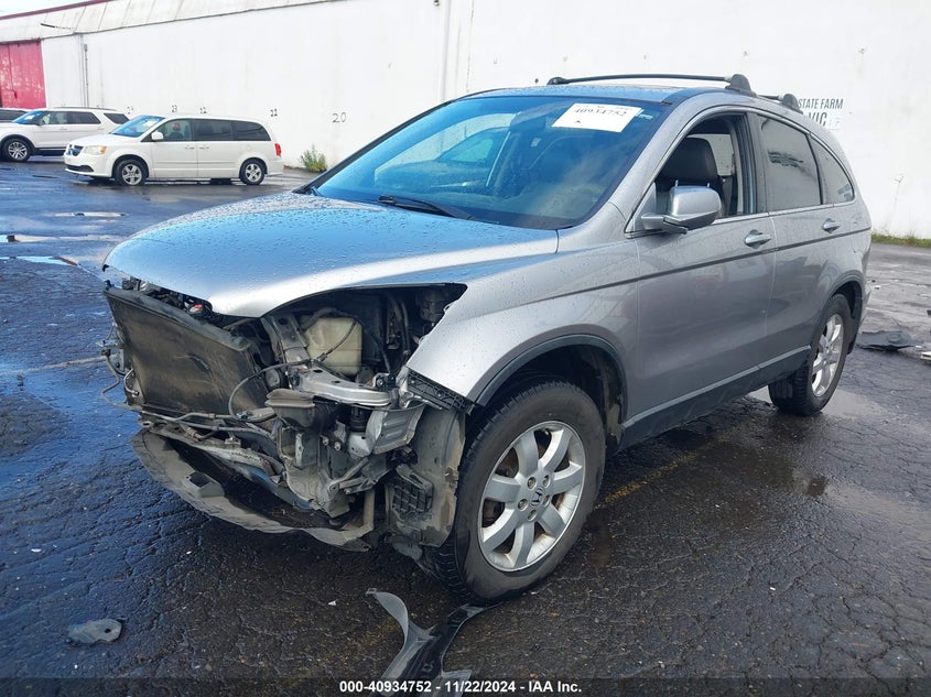 2007 Honda Cr-V Ex-L, Front End, IAAI, VIN JHLRE48777C085464 — photo 2