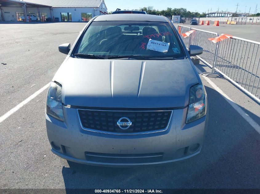 2008 Nissan Sentra 2.0 VIN: 3N1AB61E18L615539 Lot: 40934765