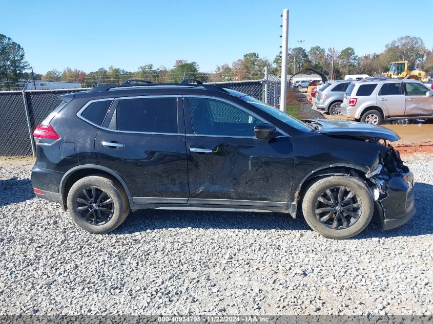 2017 Nissan Rogue Sv VIN: 5N1AT2MT5HC834850 Lot: 40934795