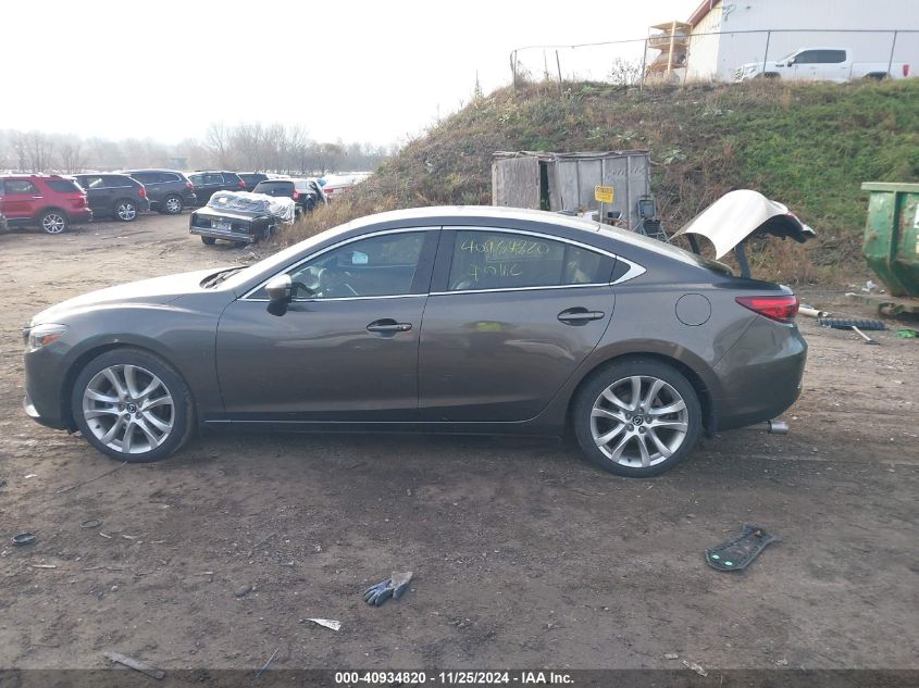 VIN JM1GJ1T59G1472999 2016 Mazda 6, I Touring no.14