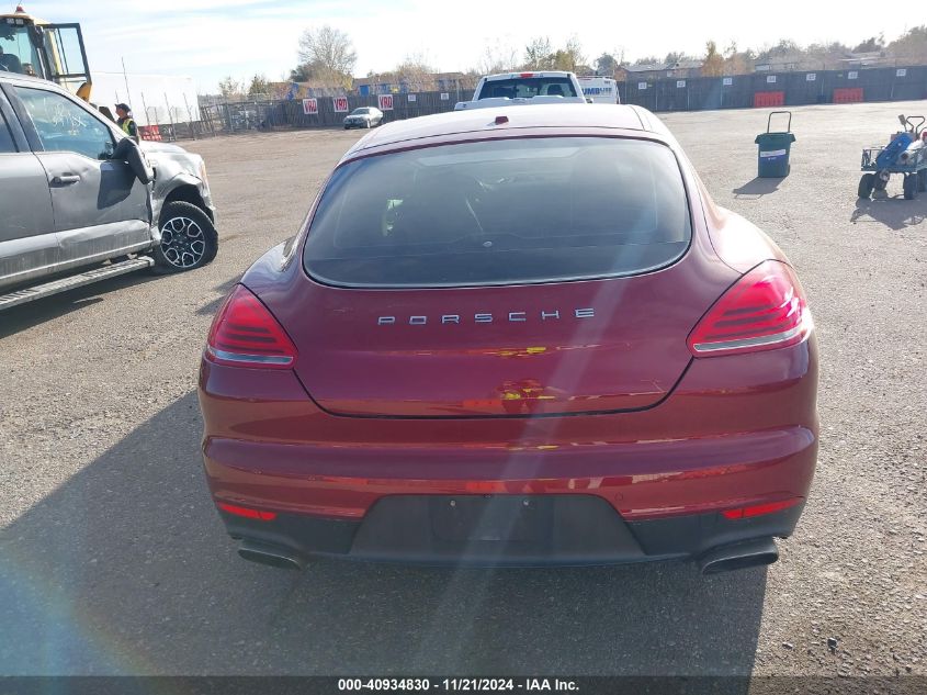 2014 Porsche Panamera 4 VIN: WP0AA2A71EL005299 Lot: 40934830