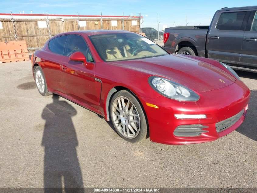 2014 Porsche Panamera 4 VIN: WP0AA2A71EL005299 Lot: 40934830