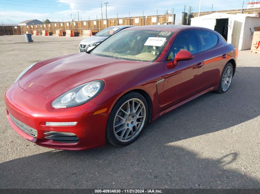 2014 Porsche Panamera 4 VIN: WP0AA2A71EL005299 Lot: 40934830