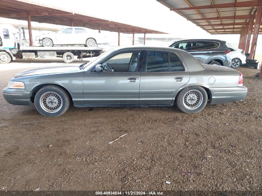 1999 Ford Crown Victoria Lx VIN: 2FAFP74W9XX233325 Lot: 40934834