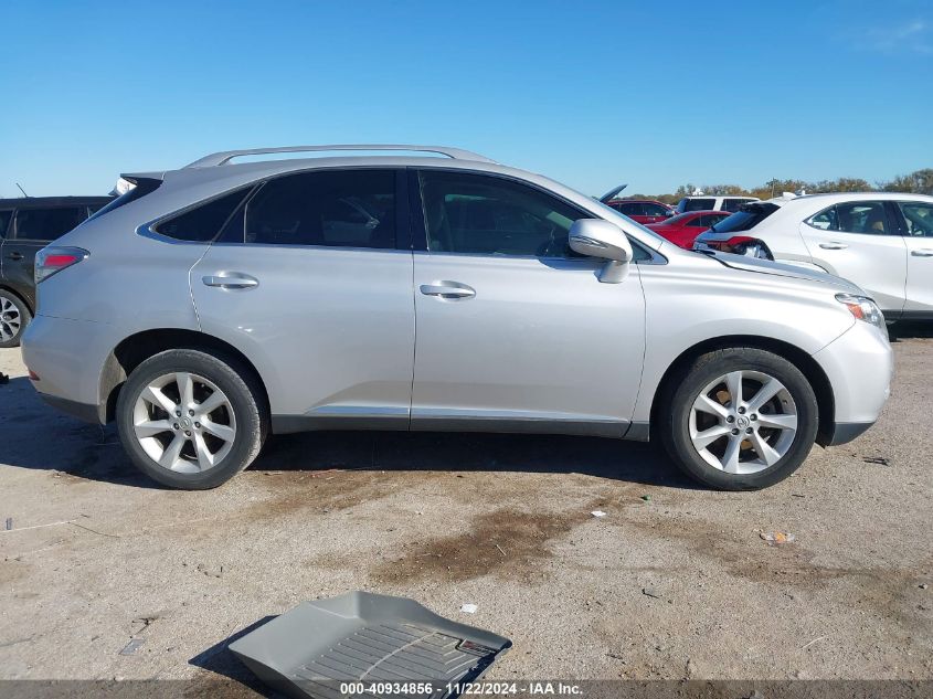 2011 Lexus Rx 350 VIN: JTJZK1BA7B2005312 Lot: 40934856