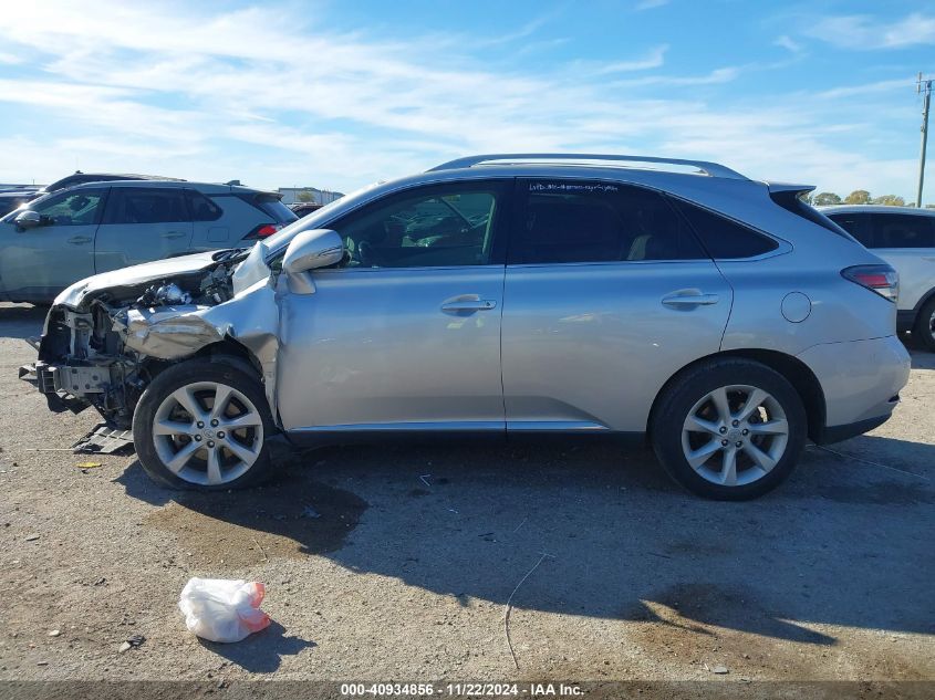 2011 Lexus Rx 350 VIN: JTJZK1BA7B2005312 Lot: 40934856