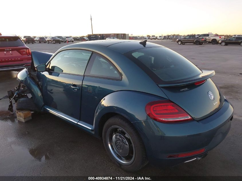 2018 Volkswagen Beetle 2.0T Coast/2.0T S VIN: 3VWFD7AT1JM707541 Lot: 40934874