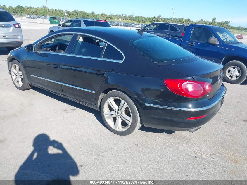 2012 Volkswagen Cc Sport VIN: WVWMN7AN1CE511553 Lot: 40934877