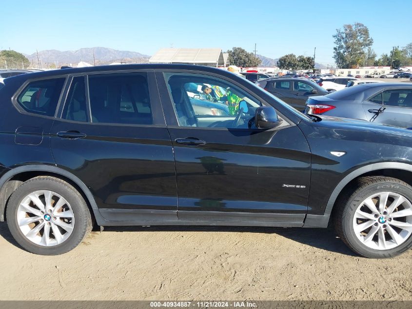 2013 BMW X3 xDrive28I VIN: 5UXWX9C51D0D02437 Lot: 40934887