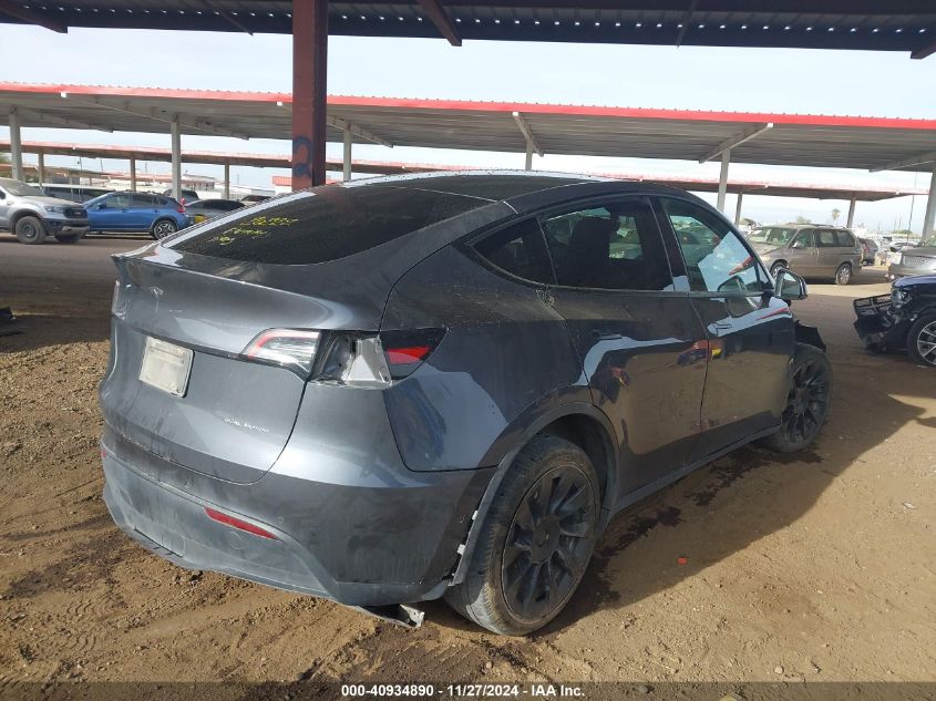 VIN 5YJYGDEE8MF200464 2021 TESLA MODEL Y no.4