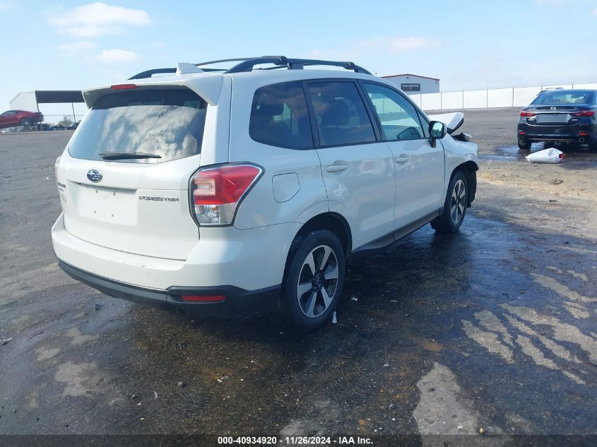 VIN JF2SJAGC3JH543892 2018 Subaru Forester, 2.5I Pr... no.4