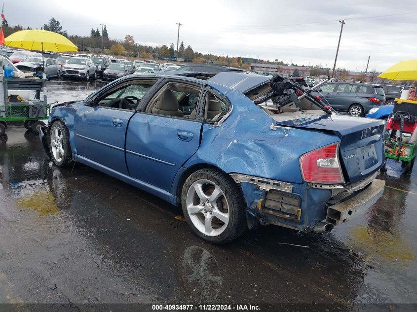 2007 Subaru Legacy 2.5I VIN: 4S3BL616577209046 Lot: 40934977