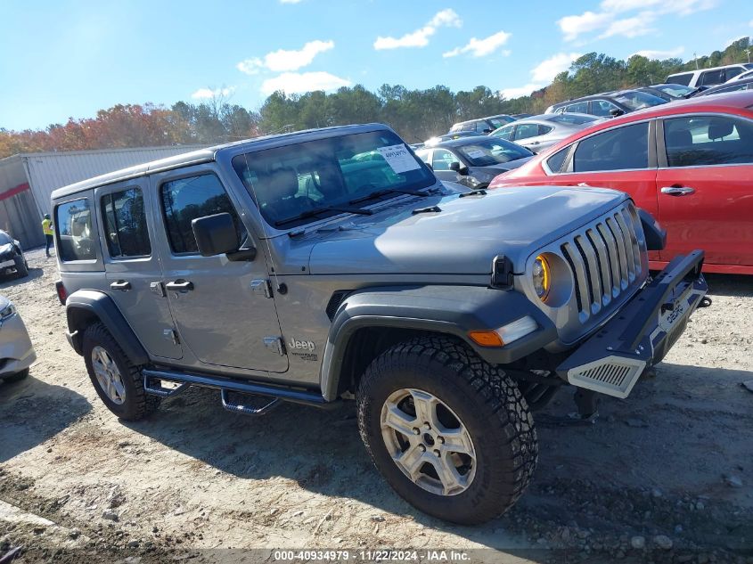 2018 Jeep Wrangler Unlimited Sport S 4X4 VIN: 1C4HJXDNXJW324957 Lot: 40934979