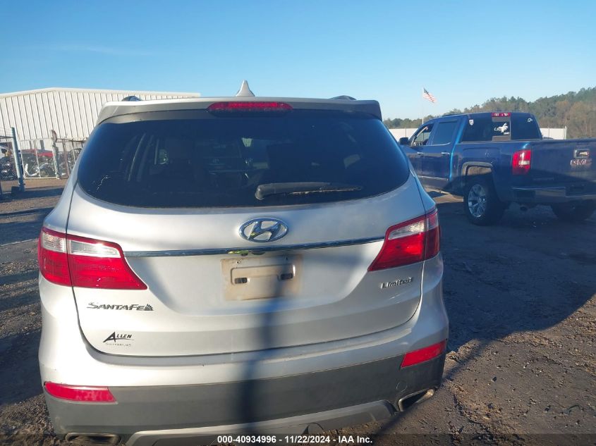 2013 Hyundai Santa Fe Limited VIN: KM8SR4HF4DU010457 Lot: 40934996