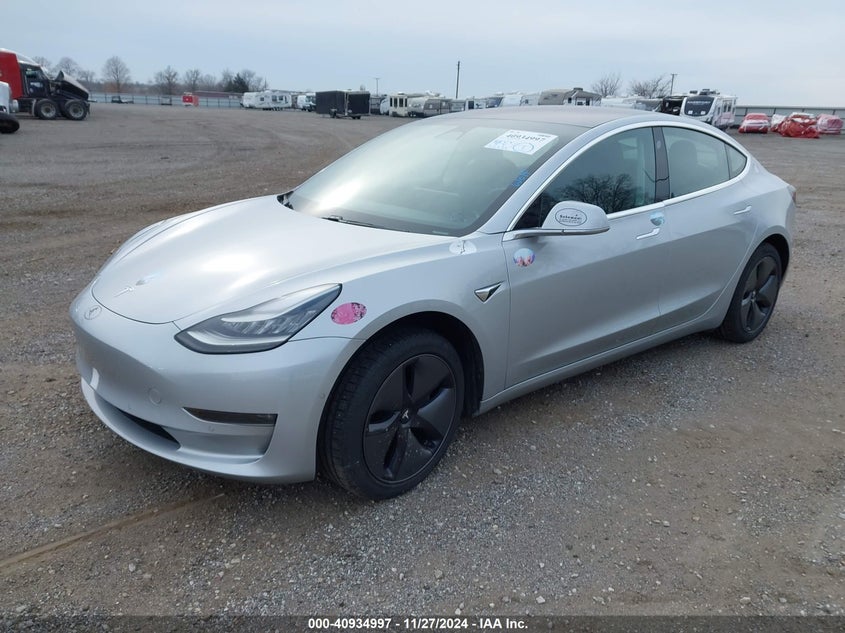 Vin: 5yj3e1ea4jf061392, lot: 41424752, tesla model 3 20182