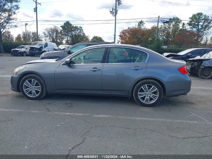 2012 Infiniti G37 Journey VIN: JN1CV6AP8CM622424 Lot: 40935031