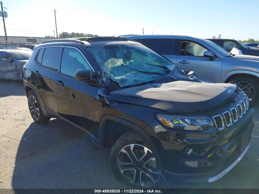 2024 JEEP COMPASS LIMITED 4X4 - 3C4NJDCN3RT586842