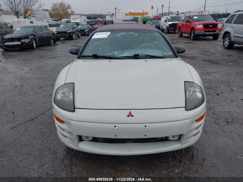 2001 Mitsubishi Eclipse Spyder Gs VIN: 4A3AE45G51E221565 Lot: 40935038