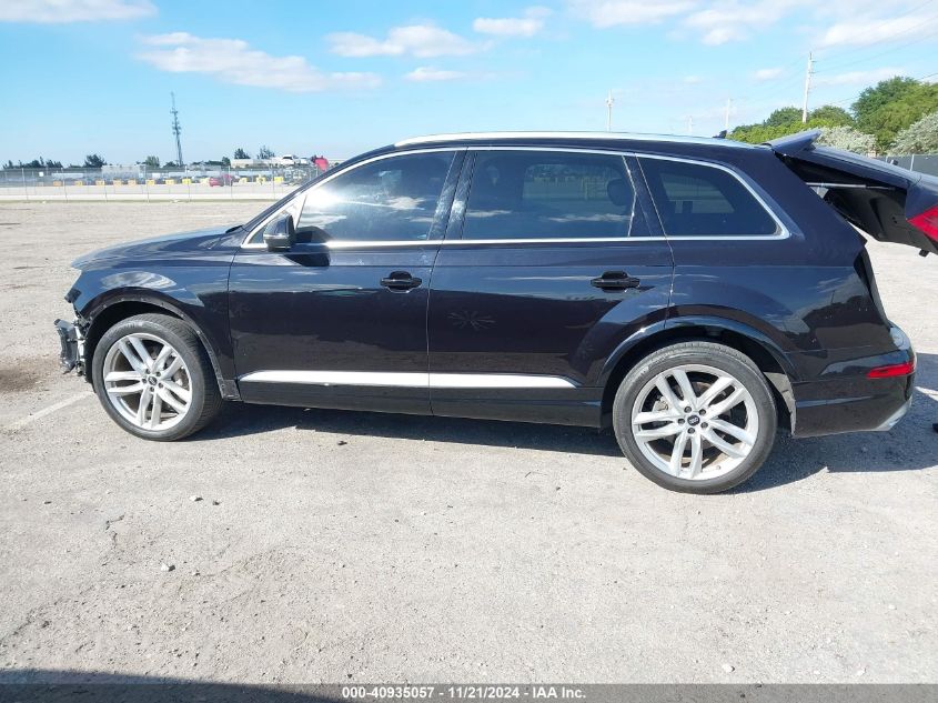 2018 Audi Q7 3.0T Premium VIN: WA1VAAF72JD011793 Lot: 40935057