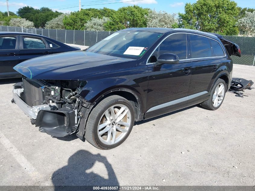 2018 Audi Q7 3.0T Premium VIN: WA1VAAF72JD011793 Lot: 40935057