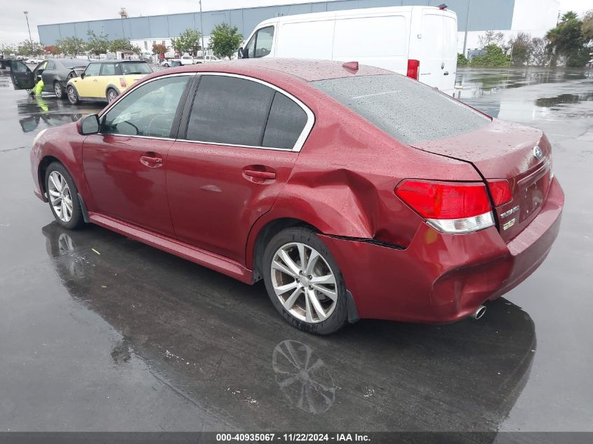 VIN 4S3BMCM65E3005018 2014 SUBARU LEGACY no.3