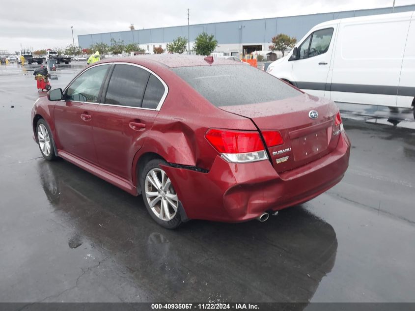 2014 Subaru Legacy 2.5I Limited VIN: 4S3BMCM65E3005018 Lot: 40935067