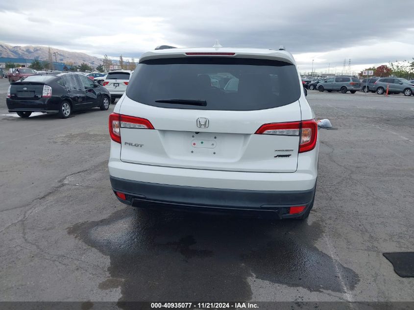 2021 Honda Pilot 2Wd Special Edition VIN: 5FNYF5H27MB016028 Lot: 40935077