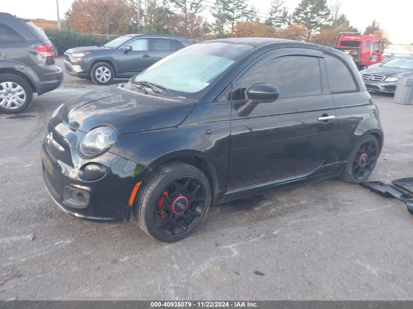 2015 Fiat 500 Sport VIN: 3C3CFFBR2FT652306 Lot: 40935079