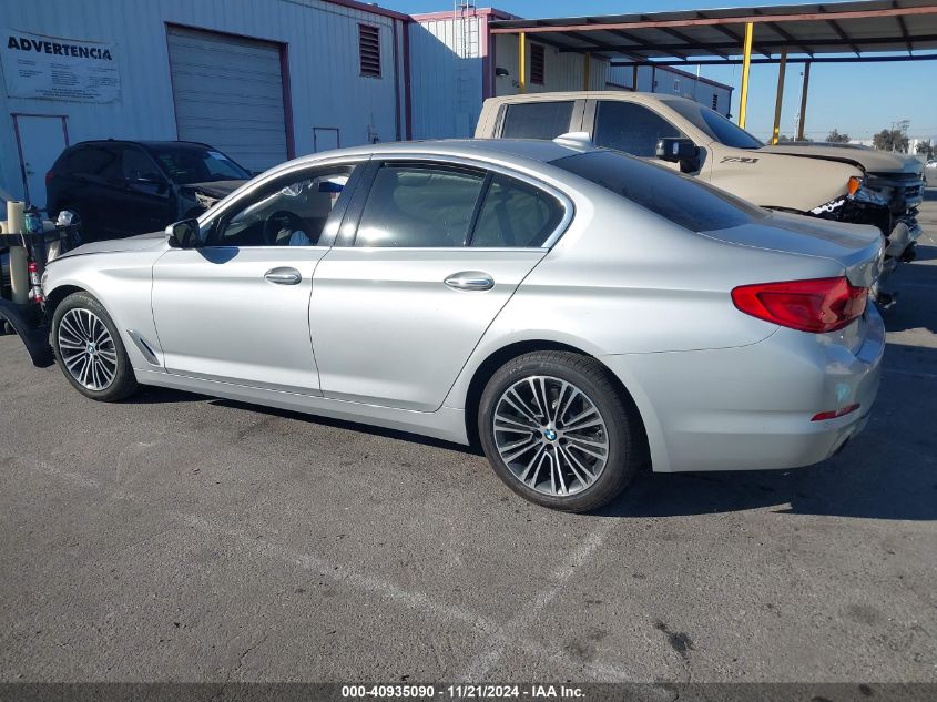 2018 BMW 530I VIN: WBAJA5C52JWA56834 Lot: 40935090