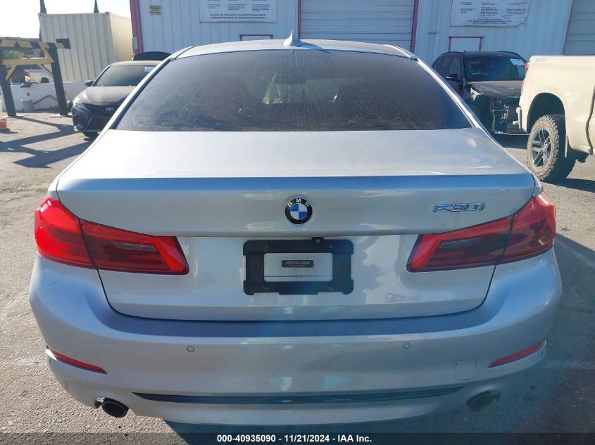 2018 BMW 530I VIN: WBAJA5C52JWA56834 Lot: 40935090