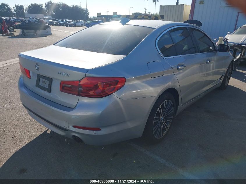 2018 BMW 530I VIN: WBAJA5C52JWA56834 Lot: 40935090