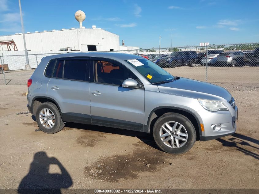 2011 Volkswagen Tiguan S VIN: WVGAV7AX5BW534519 Lot: 40935092