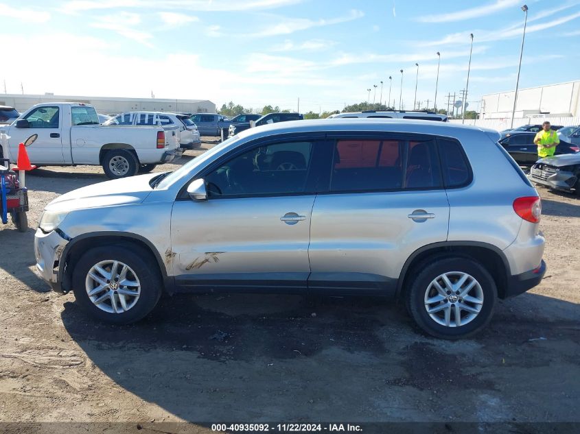 2011 Volkswagen Tiguan S VIN: WVGAV7AX5BW534519 Lot: 40935092