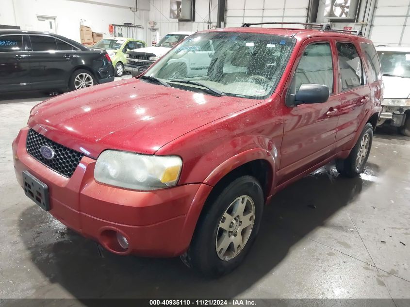 2005 Ford Escape Limited VIN: 1FMYU94175KC52348 Lot: 40935110