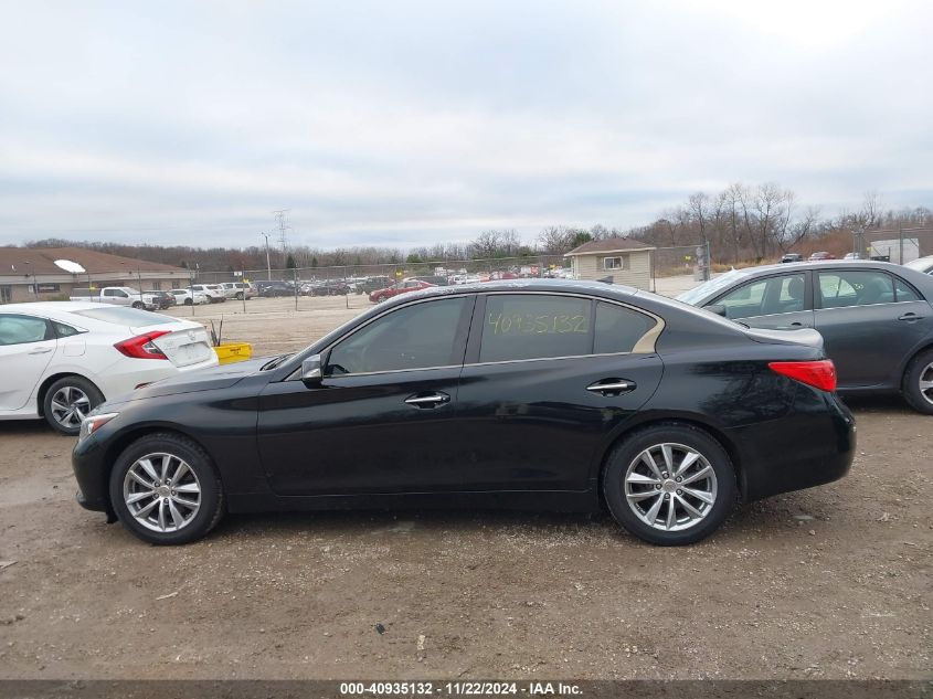 2017 Infiniti Q50 2.0T Premium VIN: JN1CV7AR0HM682258 Lot: 40935132