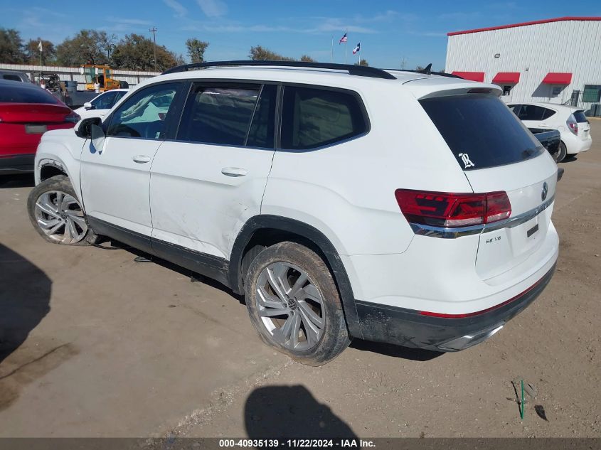 VIN 1V2HR2CA3MC543466 2021 VOLKSWAGEN ATLAS no.3