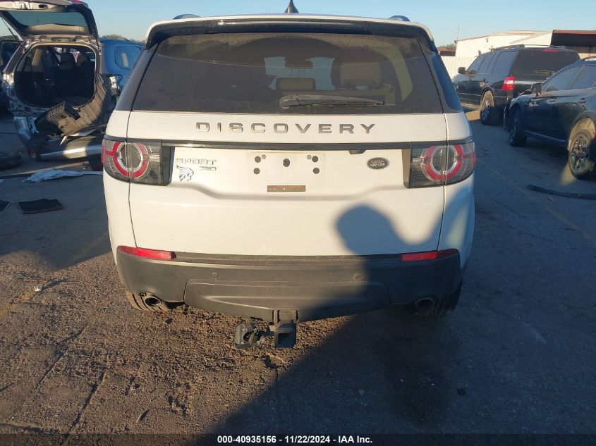 2019 Land Rover Discovery Sport Hse/Landmark Edition VIN: SALCR2FX1KH802038 Lot: 40935156