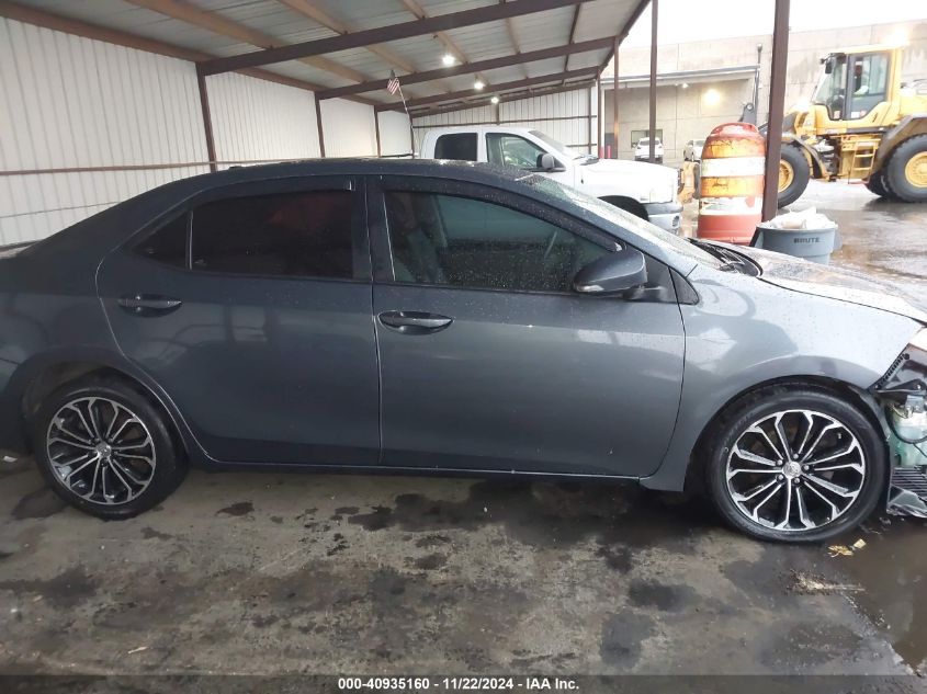 2014 Toyota Corolla L/Le/Le Pls/Prm/S/S Pls VIN: 5YFBURHE9EP073172 Lot: 40935160