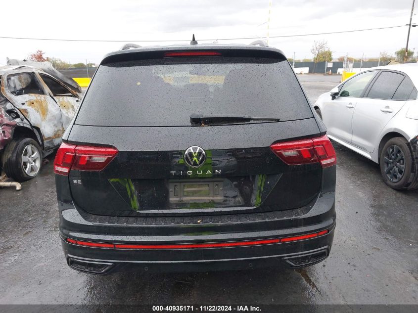 2023 VOLKSWAGEN TIGUAN 2.0T SE R-LINE BLACK - 3VVCB7AX5PM107615