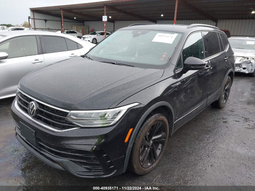 2023 Volkswagen Tiguan 2.0T Se R-Line Black VIN: 3VVCB7AX5PM107615 Lot: 40935171